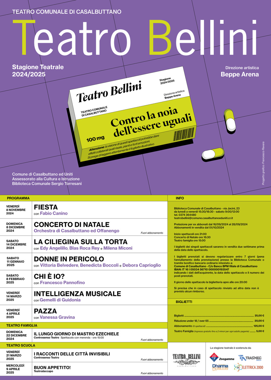 Stagione teatrale 2024/2025